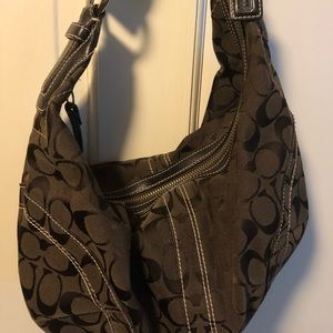 Coach brown handbag